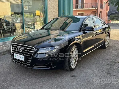 Usata Audi A8 Exclusive 351 CV (258 kW) 2010 Nero Berlina