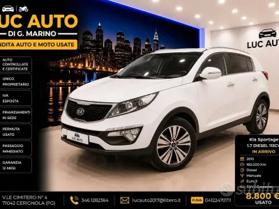 Usata Kia Sportage 116 CV (85 kW) 2015 Bianco SUV
