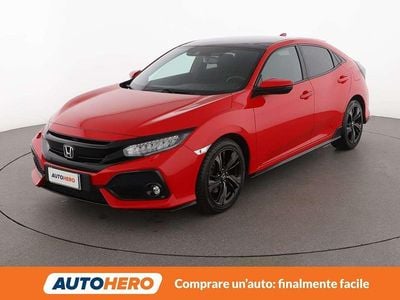Usata Honda Civic Sport Plus 182 CV (133 kW) 2018 Rosso Berlina