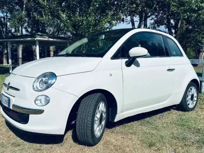 Begagnad Fiat 500 69 HK (50 kW) 2009 Vit Cab