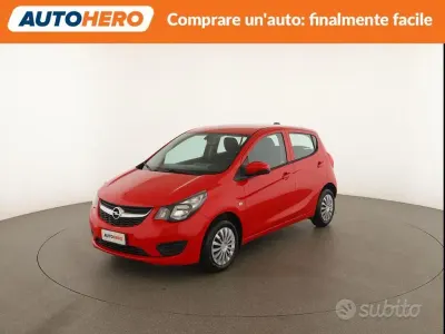 Usata Opel Karl 75 CV (55 kW) 2017 Rosso Utilitaria