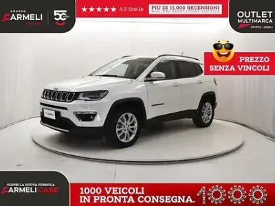 Begagnad Jeep Compass Limited 190 HK (139 kW) 2021 Vit SUV
