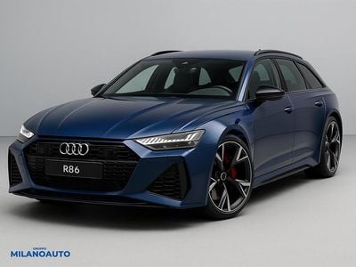 Usata Audi RS6 Ambiente 600 CV (441 kW) 2023 Blu Station wagon