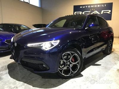 Usata Alfa Romeo Stelvio Veloce 210 CV (154 kW) 2021 Blu SUV