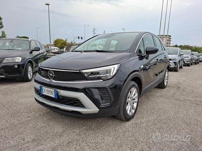 Usata Opel Crossland X 110 CV (80 kW) 2021 Nero SUV