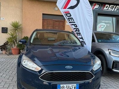Usata Ford Focus S 120 CV (88 kW) 2016 Blu Berlina