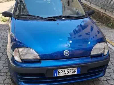 Usata Fiat Seicento Comfort 54 CV (39 kW) 2000 Blu/azzurro Utilitaria