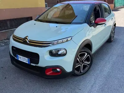 Usata Citroën C3 PureTech 82 CV (60 kW) 2017 Verde Berlina