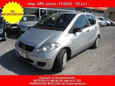 Usata Mercedes A170 Classic 115 CV (84 kW) 2004 Argento Berlina