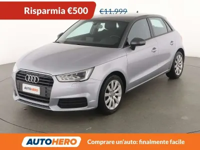 Usata Audi A1 95 CV (69 kW) 2015 Argento Utilitaria