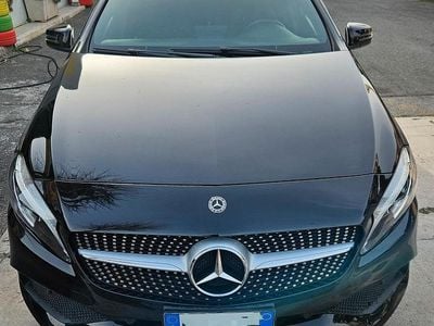 Usata Mercedes A180 Premium 109 CV (80 kW) 2018 Nero Berlina