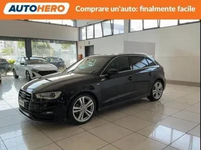 Usata Audi A3 S-Line 150 CV (110 kW) 2016 Nero Berlina