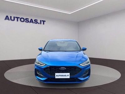 Usata Ford Focus ST-Line 125 CV (91 kW) 2023 Blu metallizzato Berlina