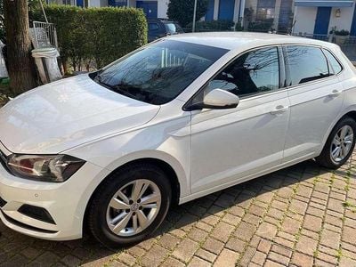 Usata VW Polo Comfortline 90 CV (66 kW) 2019 Bianco Utilitaria