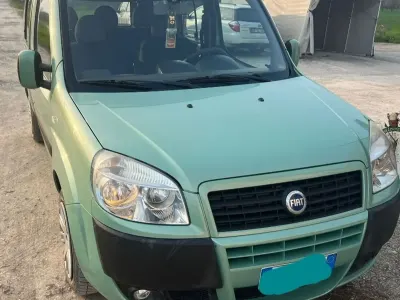 Occasion Fiat Doblò 84 ch (61 kW) 2006 Vert Monospace