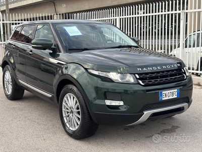 Usata Land Rover Range Rover evoque Pure 150 CV (110 kW) 2012 Verde SUV