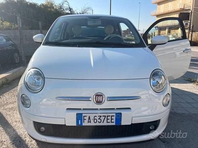 Usata Fiat 500 Lounge 69 CV (50 kW) 2015 Bianco Berlina