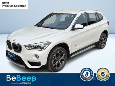 Usata BMW X1 xLine 150 CV (110 kW) 2017 Bianco SUV