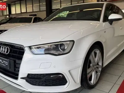 Usata Audi A3 Ambition 150 CV (110 kW) 2016 Bianco Berlina