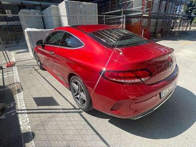 Usata Mercedes C300 Premium Plus 245 CV (180 kW) 2018 Rosso Coupé