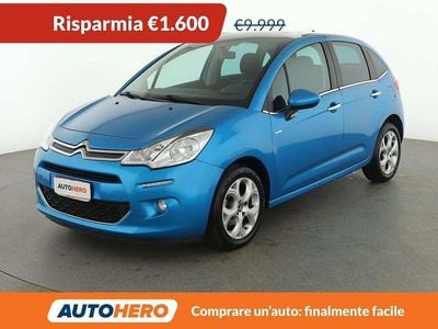 Brugt Citroën C3 Exclusive 82 HK (60 kW) 2016 Blå Hatchback