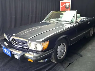 Usata Mercedes 560 241 CV (177 kW) 1987 Nero Cabrio