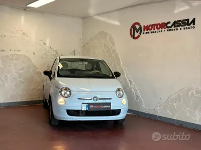 Usata Fiat 500 Lounge 69 CV (50 kW) 2009 Bianco Cabrio