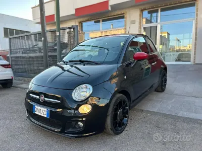 Usata Fiat 500S Red 69 CV (50 kW) 2015 Nero Utilitaria