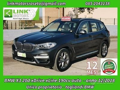 Usata BMW X3 xLine 190 CV (139 kW) 2018 Grigio SUV