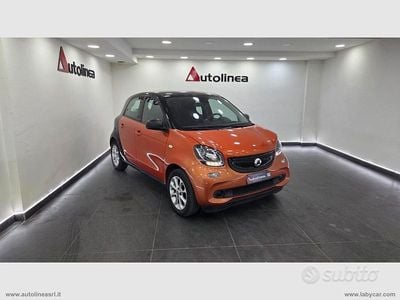 Usata Smart ForFour Passion 70 CV (51 kW) 2019 Arancione Utilitaria