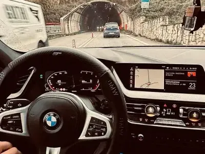 Usata BMW 116 M Sport 116 CV (85 kW) 2020 Nero Utilitaria