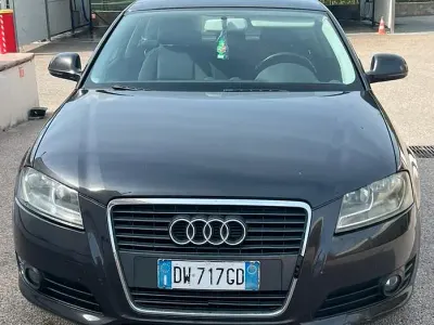 Usata Audi A3 105 CV (77 kW) 2009 Nero Utilitaria