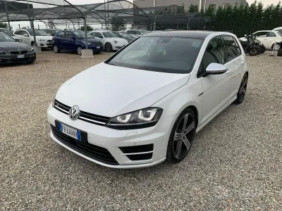 Usata VW Golf VII R 300 CV (220 kW) 2014 Bianco Berlina