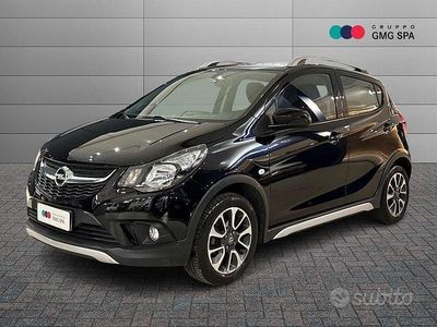 Usata Opel Karl Rocks 73 CV (53 kW) 2019 Nero Utilitaria