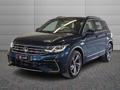 Usata VW Tiguan R-line 150 CV (110 kW) 2022 Blu SUV