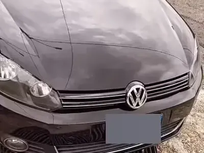 Usata VW Golf VI 122 CV (89 kW) 2009 Nero Utilitaria