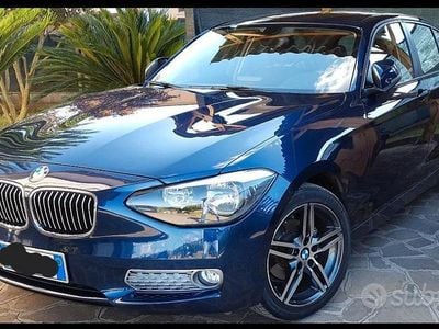 Usata BMW 118 2012 Blu Utilitaria