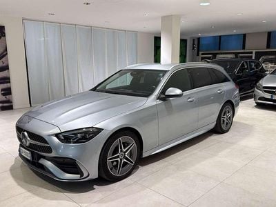 Usata Mercedes C220 AMG line 200 CV (147 kW) 2023 Grigio Station wagon