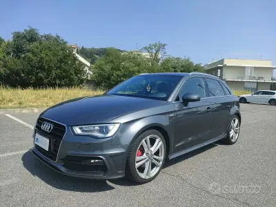 Usata Audi A3 Ambition 150 CV (110 kW) 2014 Grigio Berlina