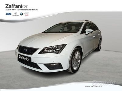 Usata Seat Leon ST XCELLENCE 131 CV (96 kW) 2020 Bianco Station wagon