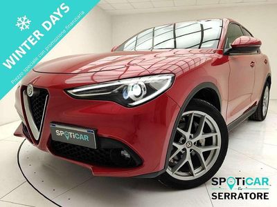 Usata Alfa Romeo Stelvio Ti 209 CV (153 kW) 2018 Rosso SUV