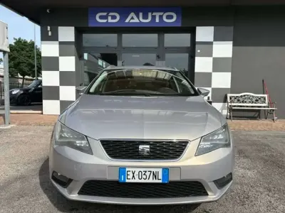 Usata Seat Leon ST Business 105 CV (77 kW) 2014 Grigio Station wagon