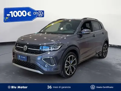 Usata VW T-Cross R-line 116 CV (85 kW) 2025 Smoky grey metallizzato SUV