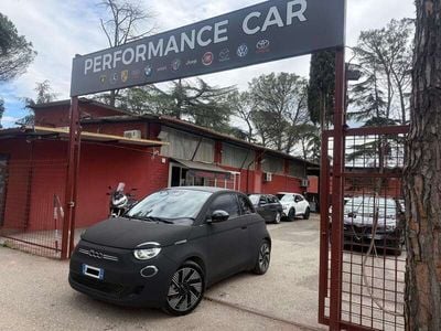 Usata Fiat 500e La Prima 42 kW (58 CV) 2021 Nero Cabrio