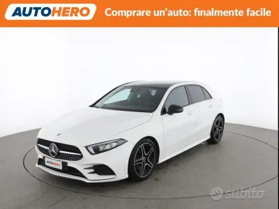 Usata Mercedes A180 AMG Line Premium 116 CV (85 kW) 2021 Bianco Berlina