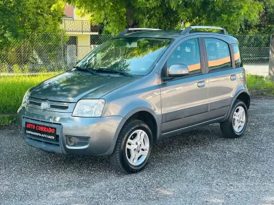 Gebraucht Fiat Panda 4x4 60 PS (44 kW) 2010 Grau Kleinwagen