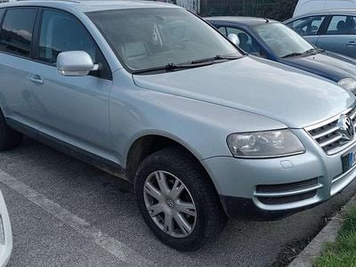 Usata VW Touareg R 174 CV (127 kW) 2006 Blu/azzurro SUV