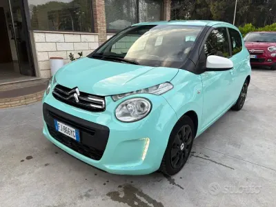 Usata Citroën C1 Feel 69 CV (50 kW) 2017 Blu Utilitaria