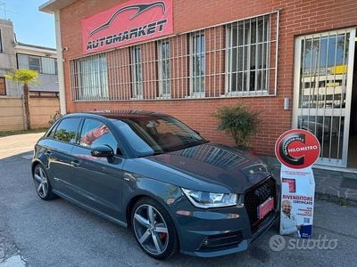 Usata Audi A1 S-Line 95 CV (69 kW) 2017 Grigio Utilitaria