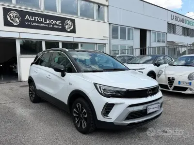 Usata Opel Crossland Design & Tech 120 CV (88 kW) 2021 Bianco SUV